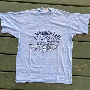 Vintage Single Stitch Mormon Lake Arizona Shirt